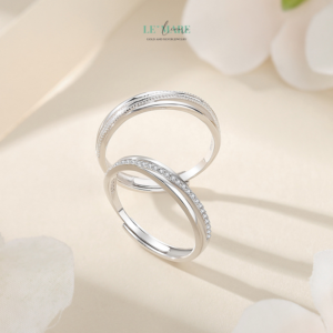 Nhẫn bạc BNN22 Nhẫn bạc BNN22 Le'mare Jewelry LMJ