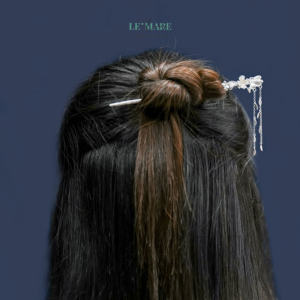 Trâm Cài Tóc Hoa Trong Mưa Bạc S925 – Tinh Khôi Và Tươi Mới BNTC26 Le'mare Jewelry LMJ