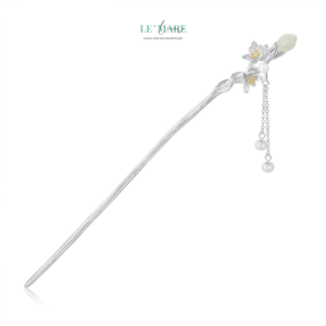 Trâm Cài Tóc Ngọc Hoà Điền Cúc Chi Trong Gió – Dịu Dàng Duyên Dáng BNTC27 Trâm Cài Tóc Ngọc Hoà Điền Cúc Chi Trong Gió – Dịu Dàng Duyên Dáng BNTC27 Le'mare Jewelry LMJ