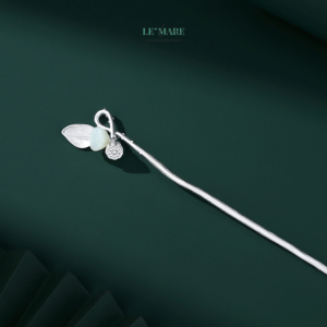 Trâm Cài Tóc Ngọc Bích Cánh Sen Đầu Tiên BNTC35 Trâm Cài Tóc Ngọc Bích Cánh Sen Đầu Tiên BNTC35 Le'mare Jewelry LMJ