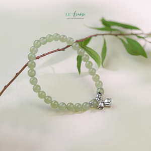 Vòng Tay Ngọc Bích Nữ Tịnh An Nhiên – Vẻ Đẹp An Yên Trong Từng Khoảnh Khắc BNVT93