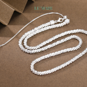 Dây chuyền bạc nữ Lumié – Dây chuyền bạc nữ chạm vào ánh sáng BNDC16 Dây chuyền bạc nữ Lumié – Dây chuyền bạc nữ chạm vào ánh sáng BNDC16 Le'mare Jewelry LMJ