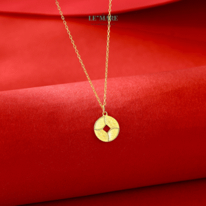 Dây chuyền bạc nữ Tiền Tâm – Ánh bạc của phú quý, thanh tịnh và viên mãn BNDC59 Dây chuyền bạc nữ Tiền Tâm – Ánh bạc của phú quý, thanh tịnh và viên mãn BNDC59 Le'mare Jewelry LMJ