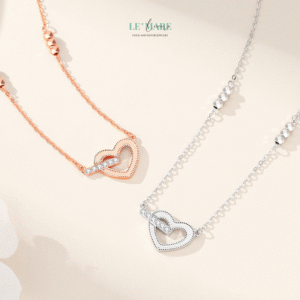 Dây Chuyền Bạc Nữ Trái Tim Đang Yêu – Ngọt Ngào Và Say Đắm BNDC69 Dây Chuyền Bạc Nữ Trái Tim Đang Yêu – Ngọt Ngào Và Say Đắm BNDC69 Le'mare Jewelry LMJ