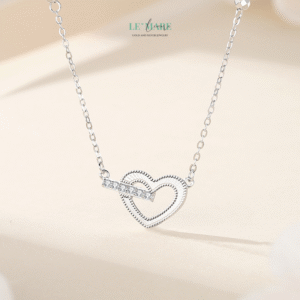 Dây Chuyền Bạc Nữ Trái Tim Đang Yêu – Ngọt Ngào Và Say Đắm BNDC69 Dây Chuyền Bạc Nữ Trái Tim Đang Yêu – Ngọt Ngào Và Say Đắm BNDC69 Le'mare Jewelry LMJ