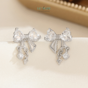 Dây Chuyền Bạc Nữ Mộc Nơ – Dấu Giao Nhẹ Nhàng Của Tình Yêu và Nữ Tính BNDC79 Dây Chuyền Bạc Nữ Mộc Nơ – Dấu Giao Nhẹ Nhàng Của Tình Yêu và Nữ Tính BNDC79 Le'mare Jewelry LMJ
