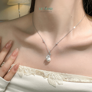 Dây chuyền ngọc trai nữ Bạch Nhi – Giọt ngọc của vẻ đẹp thuần khiết BNDC80
