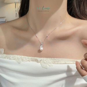 Dây chuyền ngọc trai nữ Bạch Nhi – Giọt ngọc của vẻ đẹp thuần khiết BNDC80 Dây chuyền ngọc trai nữ Bạch Nhi – Giọt ngọc của vẻ đẹp thuần khiết BNDC80 Le'mare Jewelry LMJ