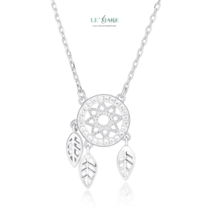 Dây chuyền bạc nữ Dream Catcher – Giấc mơ bé bỏng trên cổ ai BNDC92 Dây chuyền bạc nữ Dream Catcher – Giấc mơ bé bỏng trên cổ ai BNDC92 Le'mare Jewelry LMJ