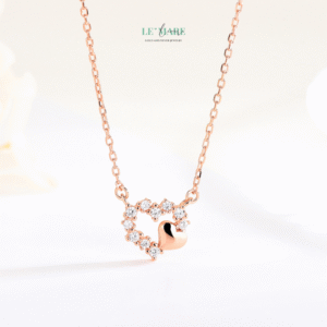 Dây chuyền bạc nữ Tương Tâm – Hai trái tim cùng nhịp, một ánh bạc, muôn nghĩa tình BNDC93
