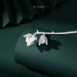 Trâm Cài Tóc Nụ Hoa E Ấp – Duyên Dáng Thanh Xuân - Bạc S925 BNTC16 Trâm Cài Tóc Nụ Hoa E Ấp – Duyên Dáng Thanh Xuân - Bạc S925 BNTC16 Le'mare Jewelry LMJ