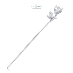 Trâm Cài Tóc Nụ Hoa E Ấp – Duyên Dáng Thanh Xuân - Bạc S925 BNTC16 Trâm Cài Tóc Nụ Hoa E Ấp – Duyên Dáng Thanh Xuân - Bạc S925 BNTC16 Le'mare Jewelry LMJ
