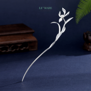 Trâm Cài Tóc Lan và Sương Mai – Thanh Thuần Cao Quý - Bạc S925 BNTC17