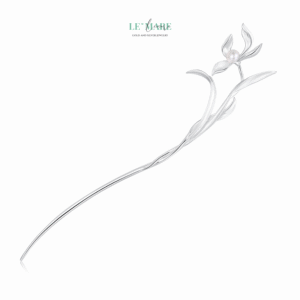 Trâm Cài Tóc Lan và Sương Mai – Thanh Thuần Cao Quý - Bạc S925 BNTC17 Trâm Cài Tóc Lan và Sương Mai – Thanh Thuần Cao Quý - Bạc S925 BNTC17 Le'mare Jewelry LMJ