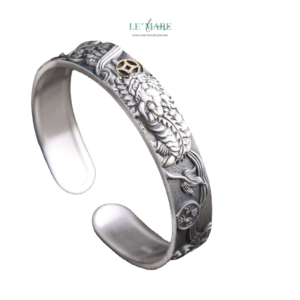 Vòng Tay Bạc Nam Nữ Minh Lân BNVT44 Vòng Tay Bạc Nam Nữ Minh Lân BNVT44 Le'mare Jewelry LMJ