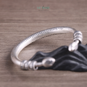 Vòng Tay Bạc Nữ Liên Tâm BNVT45 Vòng Tay Bạc Nữ Liên Tâm BNVT45 Le'mare Jewelry LMJ