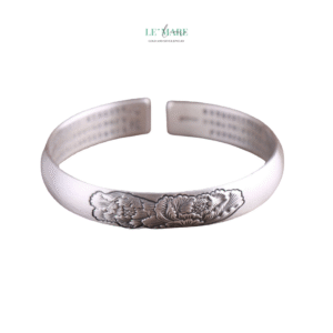 Vòng Tay Bạc Nữ Sen Thủy BNVT47 Vòng Tay Bạc Nữ Sen Thủy BNVT47 Le'mare Jewelry LMJ