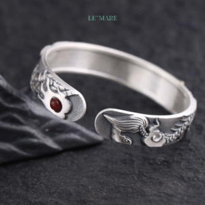 Vòng Tay Bạc Minh Long BNVT52 Vòng Tay Bạc Minh Long BNVT52 Le'mare Jewelry LMJ