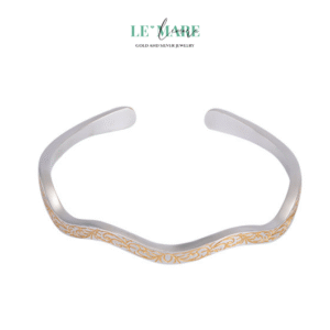 Nguyệt Kim – Vòng Tay Bạc Nữ Nhẹ Tựa Ánh Trăng, Sáng Như Sắc Vàng BNVT09 Nguyệt Kim – Vòng Tay Bạc Nữ Nhẹ Tựa Ánh Trăng, Sáng Như Sắc Vàng BNVT09 Le'mare Jewelry LMJ