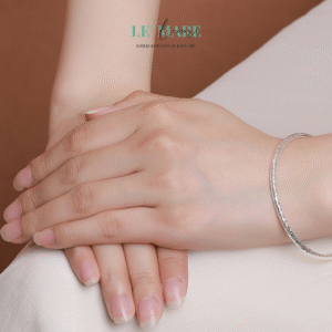 Vòng tay bạc nữ BNVT15 Vòng tay bạc nữ BNVT15 Le'mare Jewelry LMJ