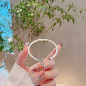 Vòng Tay Bạc Nữ Phúc Hồng – Thanh Sắc Của May Mắn và Tình Yêu BNVT48 Vòng Tay Bạc Nữ Phúc Hồng – Thanh Sắc Của May Mắn và Tình Yêu BNVT48 Le'mare Jewelry LMJ