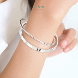Vòng Tay Bạc Nữ Vô Ngân BNVT54 Vòng Tay Bạc Nữ Vô Ngân BNVT54 Le'mare Jewelry LMJ