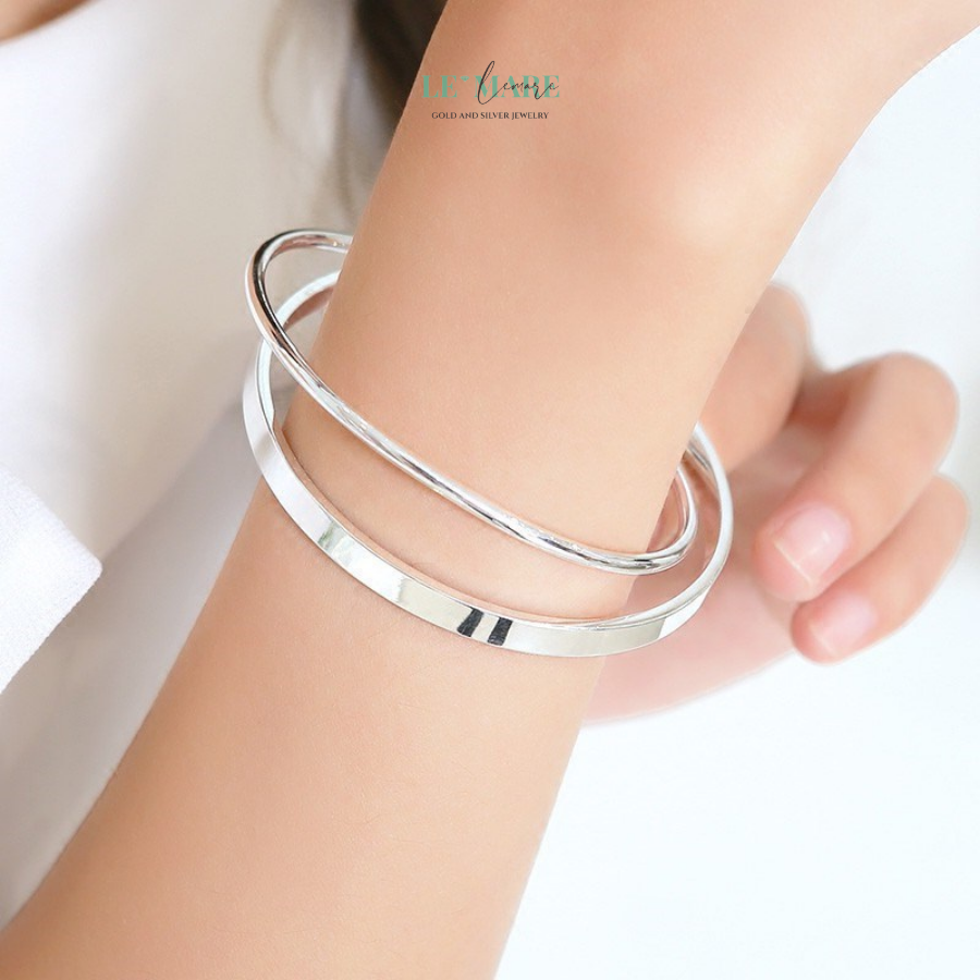 Vòng Tay Bạc Nữ Vô Ngân BNVT54 Vòng Tay Bạc Nữ Vô Ngân BNVT54 - Ảnh 4