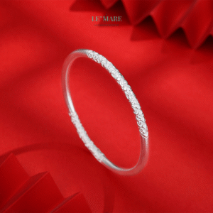 Vòng Tay Bạc Nữ Tâm Bạch Vân BNVT56 Vòng Tay Bạc Nữ Tâm Bạch Vân BNVT56 Le'mare Jewelry LMJ