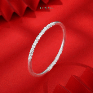 Vòng Tay Bạc Nữ Tâm Bạch Vân BNVT56 Vòng Tay Bạc Nữ Tâm Bạch Vân BNVT56 Le'mare Jewelry LMJ