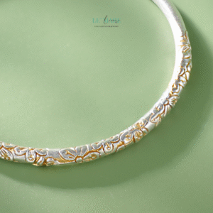 Vòng tay bạc nữ Kim Hoa BNVT69 Vòng tay bạc nữ Kim Hoa BNVT69 Le'mare Jewelry LMJ