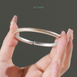 Vòng tay bạc nữ Bạch Hoàng BNVT73 Vòng tay bạc nữ Bạch Hoàng BNVT73 Le'mare Jewelry LMJ