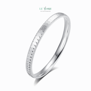 Vòng tay bạc nữ Tâm Kim Phúc BNVT74 Vòng tay bạc nữ Tâm Kim Phúc BNVT74 Le'mare Jewelry LMJ