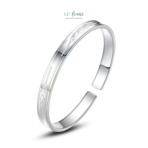 Vòng tay bạc nữ Ánh Kim – Mắt Xích Nữ Tính BNVT84 Vòng tay bạc nữ Ánh Kim – Mắt Xích Nữ Tính BNVT84 Le'mare Jewelry LMJ