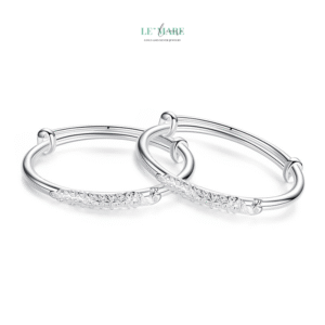 Vòng Tay Bạc Nữ – Công Tâm Duyên BNVT85 Vòng Tay Bạc Nữ – Công Tâm Duyên BNVT85 Le'mare Jewelry LMJ