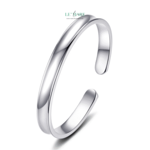 Vòng Tay Bạc Nữ Bạch Phong – Tinh Giản Thanh Tao, Khơi Gợi Vẻ Đẹp Thuần Khiết BNVT88 Vòng Tay Bạc Nữ Bạch Phong – Tinh Giản Thanh Tao, Khơi Gợi Vẻ Đẹp Thuần Khiết BNVT88 Le'mare Jewelry LMJ