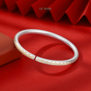 Vòng Tay Bạc Nữ Minh Tâm Như Nguyệt – Vẻ Đẹp Thuần Khiết Từ Ánh Trăng BNVT89 Vòng Tay Bạc Nữ Minh Tâm Như Nguyệt – Vẻ Đẹp Thuần Khiết Từ Ánh Trăng BNVT89 Le'mare Jewelry LMJ