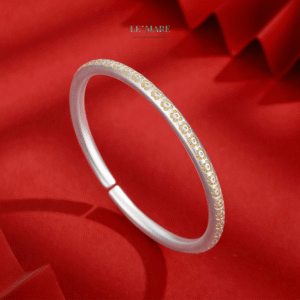 Vòng Tay Bạc Nữ Minh Tâm Như Nguyệt – Vẻ Đẹp Thuần Khiết Từ Ánh Trăng BNVT89 Vòng Tay Bạc Nữ Minh Tâm Như Nguyệt – Vẻ Đẹp Thuần Khiết Từ Ánh Trăng BNVT89 Le'mare Jewelry LMJ