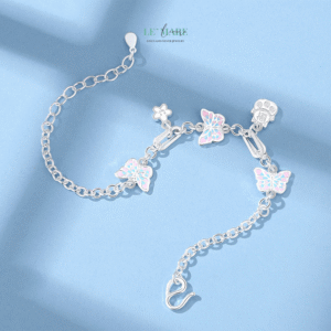 Papilune – Khi cánh bướm chạm vào cổ tay người mộng mơ BNVT94 Papilune – Khi cánh bướm chạm vào cổ tay người mộng mơ BNVT94 Le'mare Jewelry LMJ