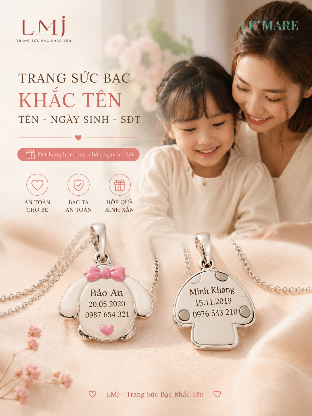 Lắc Tay Bạc S999 Khắc Tên - Top 5 Mẫu Đẹp 2024 Trang sức bạc - Hình ảnh 4
