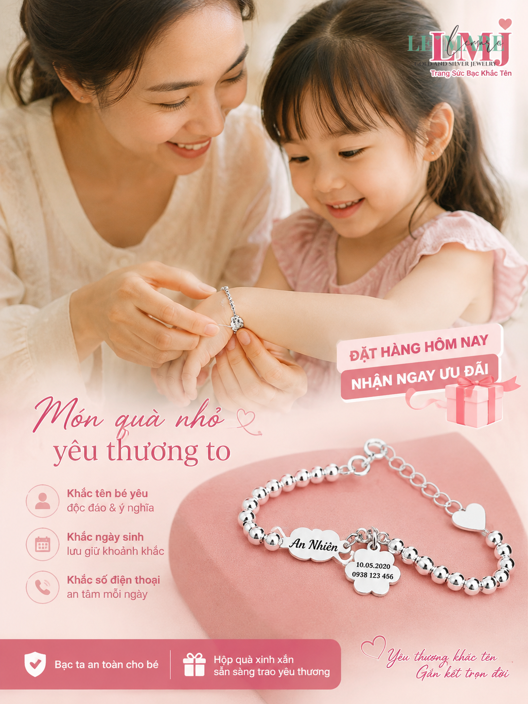 Lắc chân chuông bạc cho bé sơ sinh - Lắc chân chuông bạc lắc chân chuông bạc cho bé sơ sinh - hinh 4