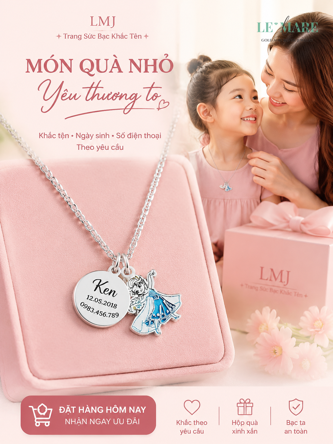 Nhẫn bạc s999 khắc tên theo yêu cầu - Top 10 mẫu 2024 Trang sức bạc - Hình ảnh 3
