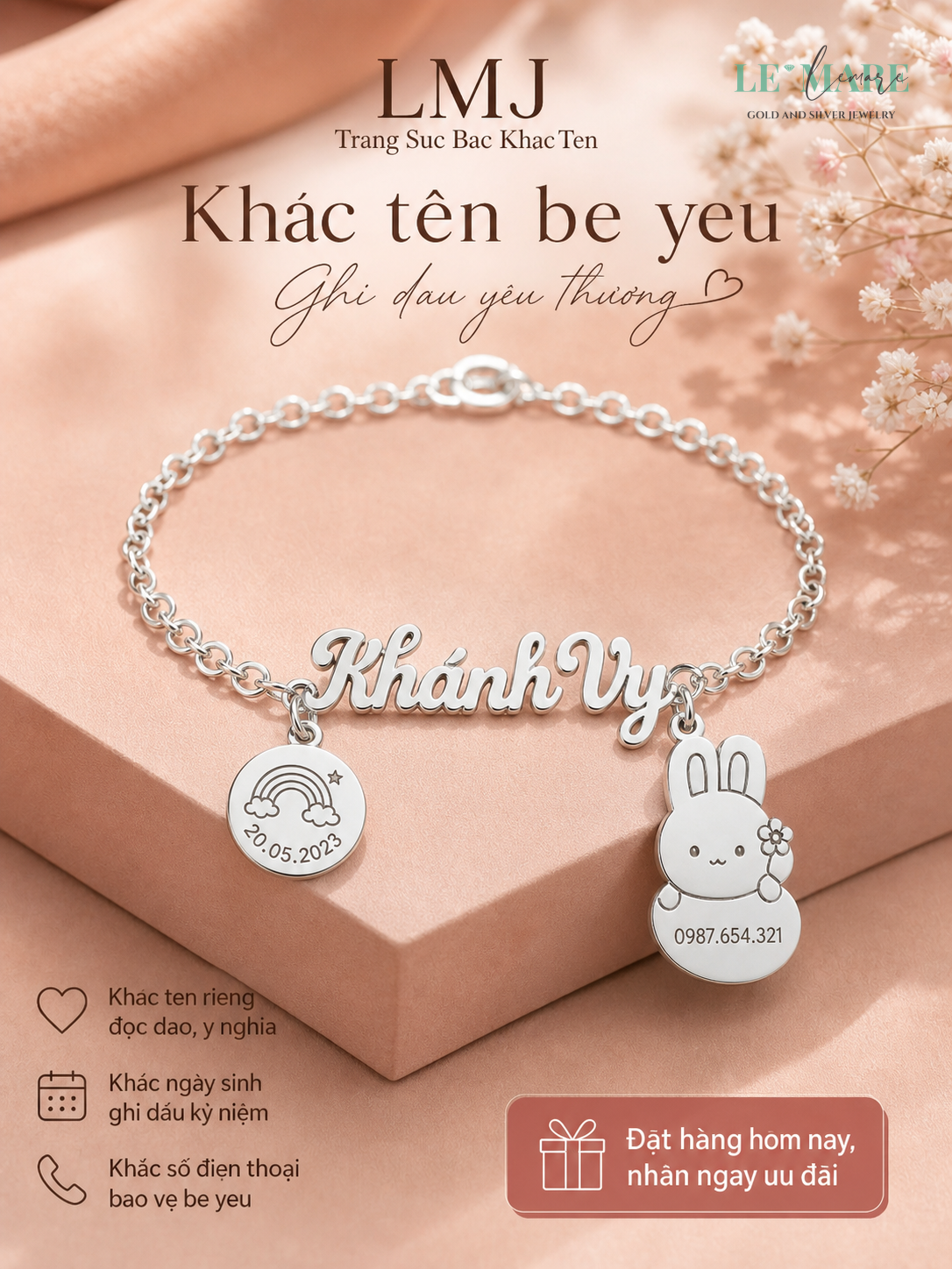 Trang sức ngọc bọc bạc khắc tên theo yêu cầu - Trang Sức trang sức ngọc bọc bạc khắc tên theo yêu cầu - hinh 2