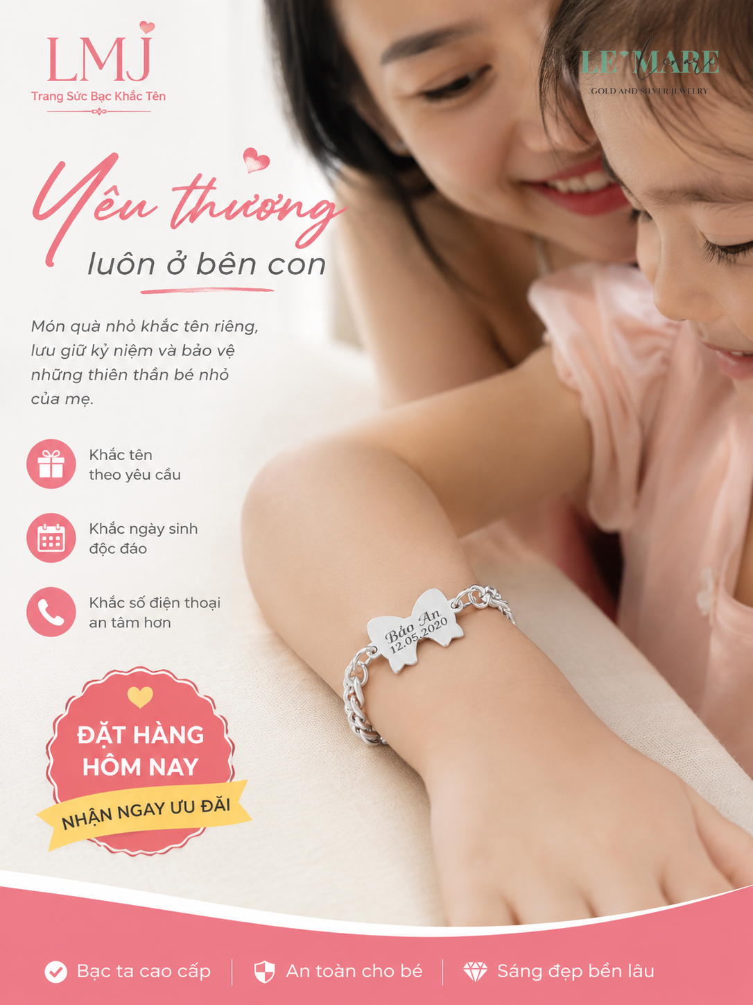 Trang sức bạc khắc tên trẻ em TP.HCM - Trang Sức Bạc Khắc trang sức bạc khắc tên trẻ em TP.HCM - hinh 1